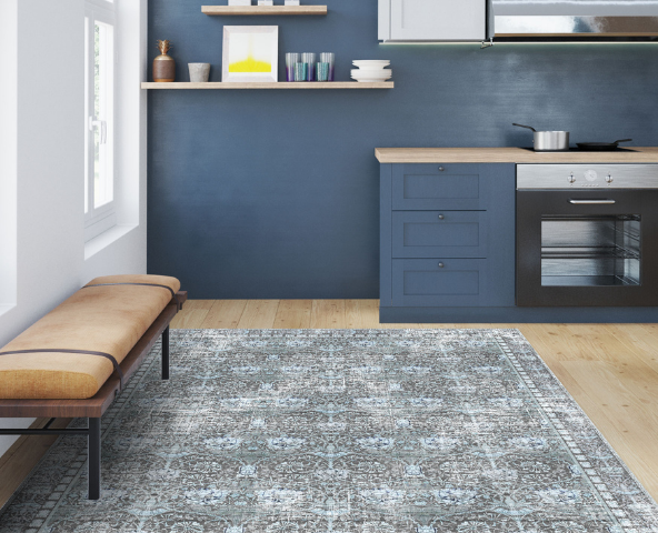 200x200 rugs bring both symmetry and comfort to larger spaces