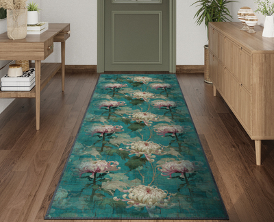 60 x 150 cm runner rug for compact hallways and entryways.