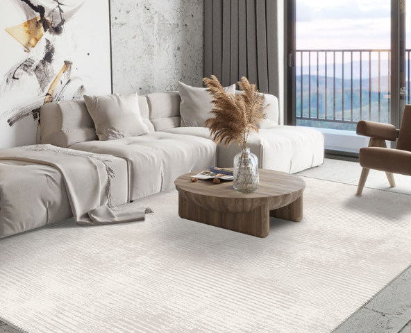 Summer rugs keep your space light and breezy