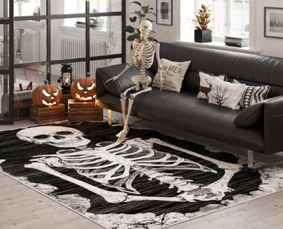 Halloween rugs are great choice to decorate for halloween season.