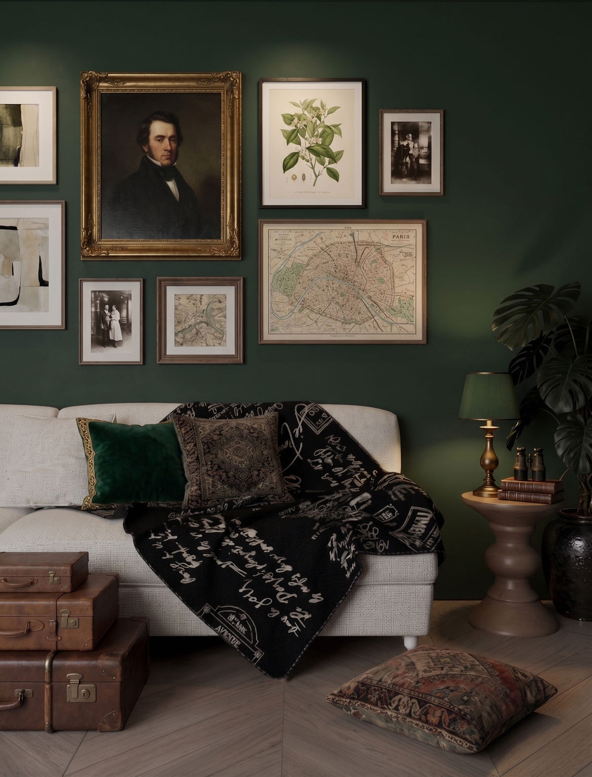Memora Black Fleece Blanket