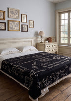 Memora Black Fleece Blanket