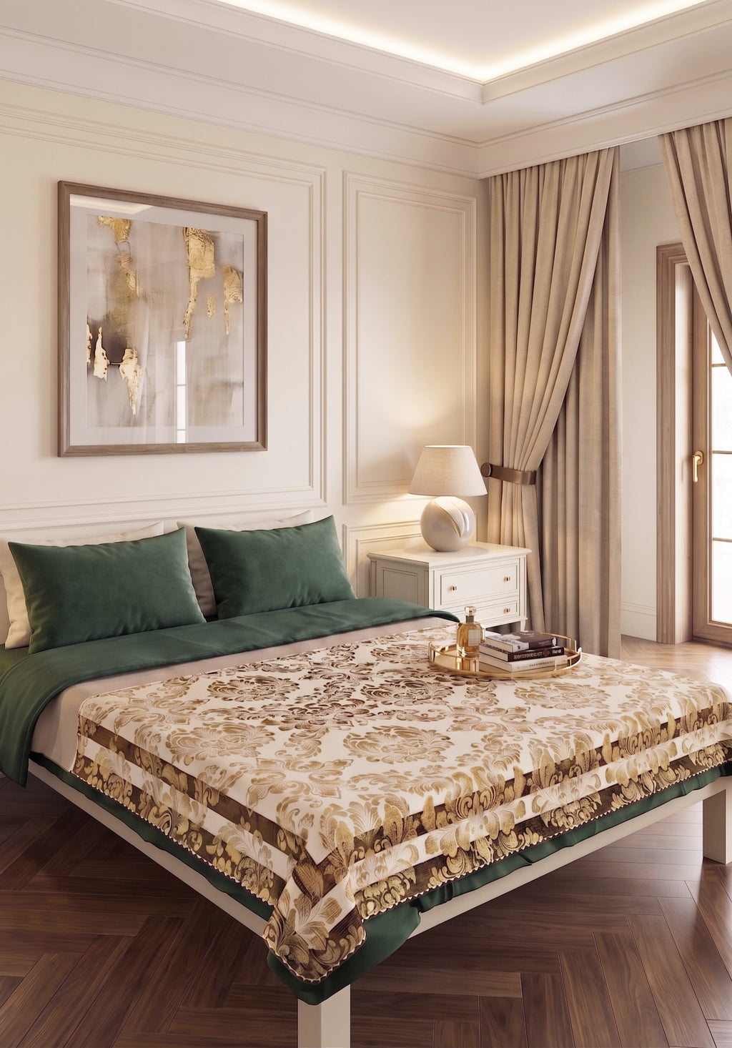 Liliane Gold Blanket