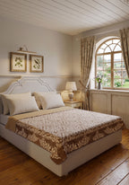 Odessa Brown Bed Throw Blanket