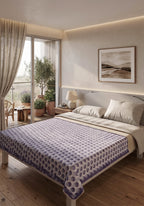 Perrin Polka Dot Purple Blanket