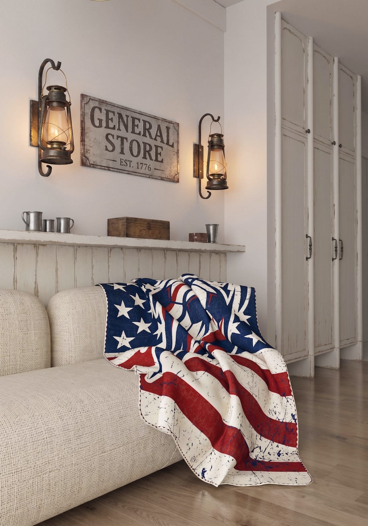 Victory American Soccer Blanket