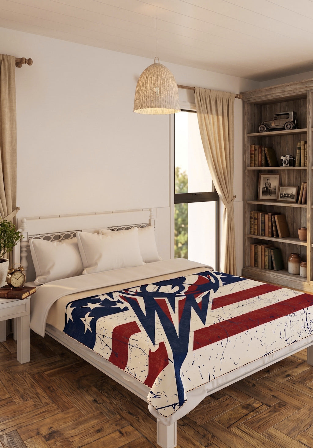 Victory American Soccer Blanket