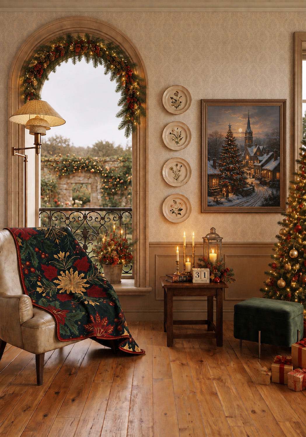 Celia Christmas Blanket