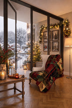 Aspen Christmas Holiday Blanket