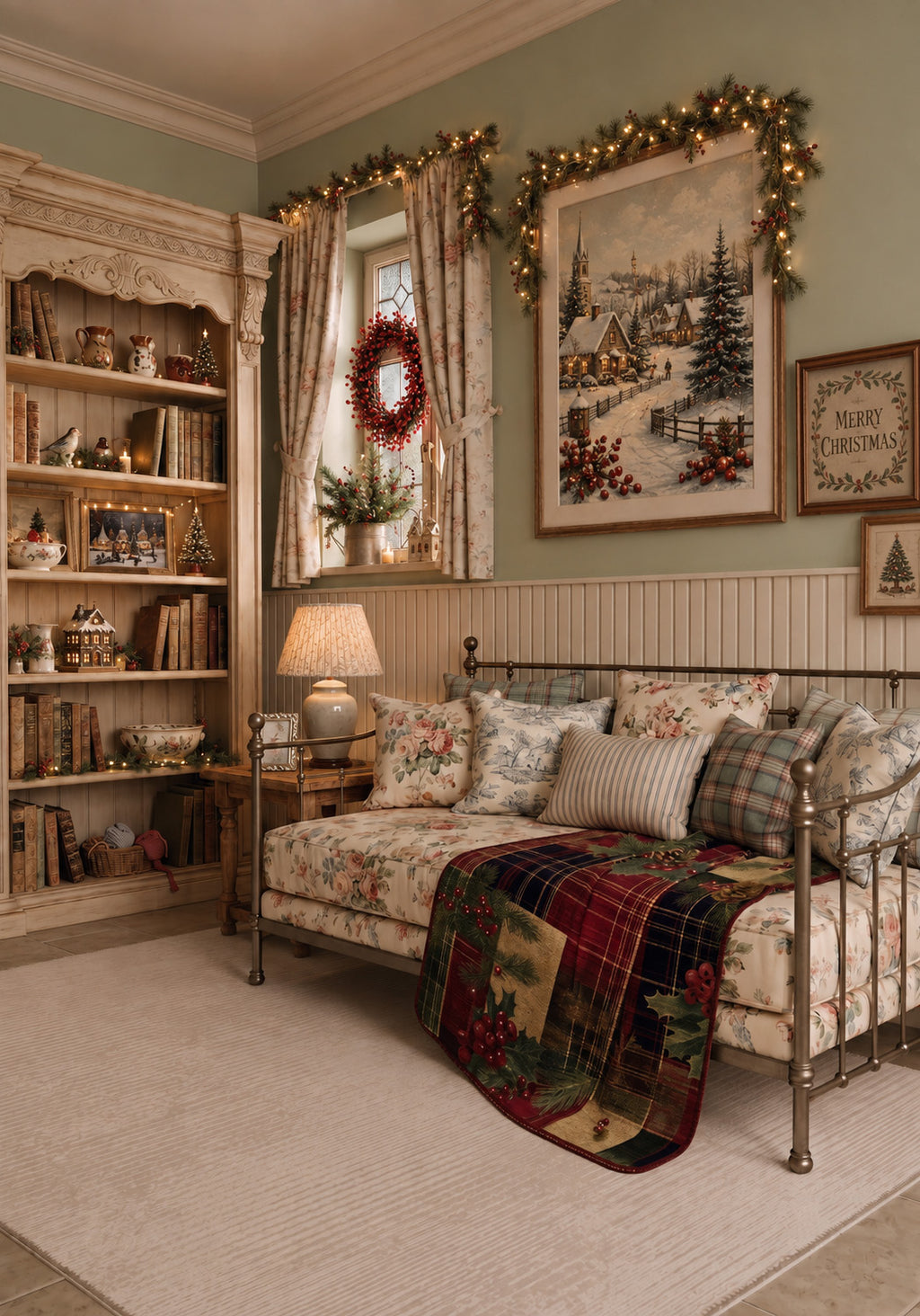Aspen Christmas Holiday Blanket