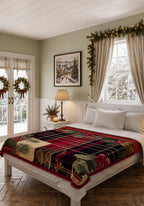 Aspen Christmas Holiday Blanket