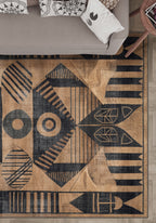 Ignatius Aztec Brown Rug