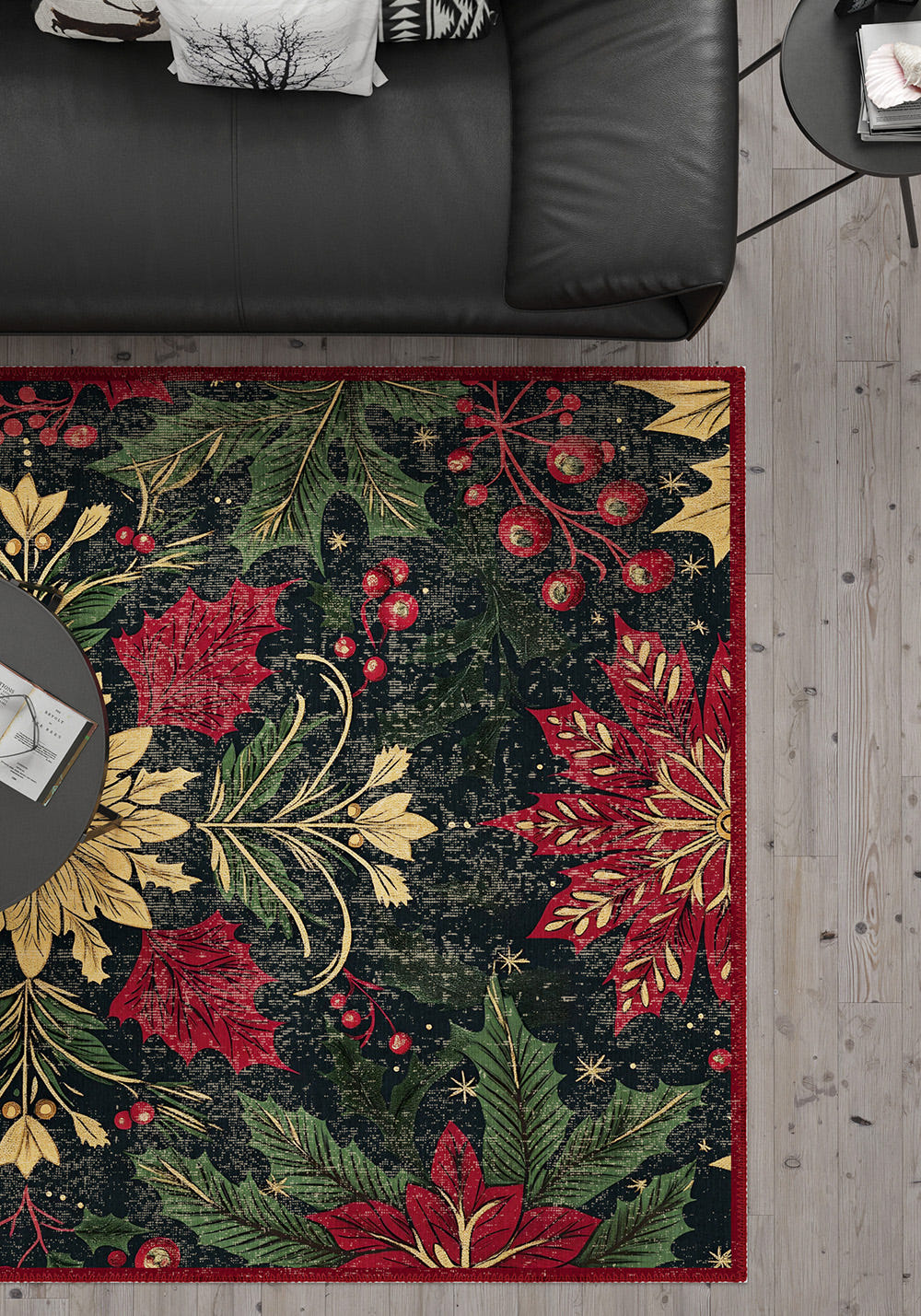 Celia Festive Christmas Rug