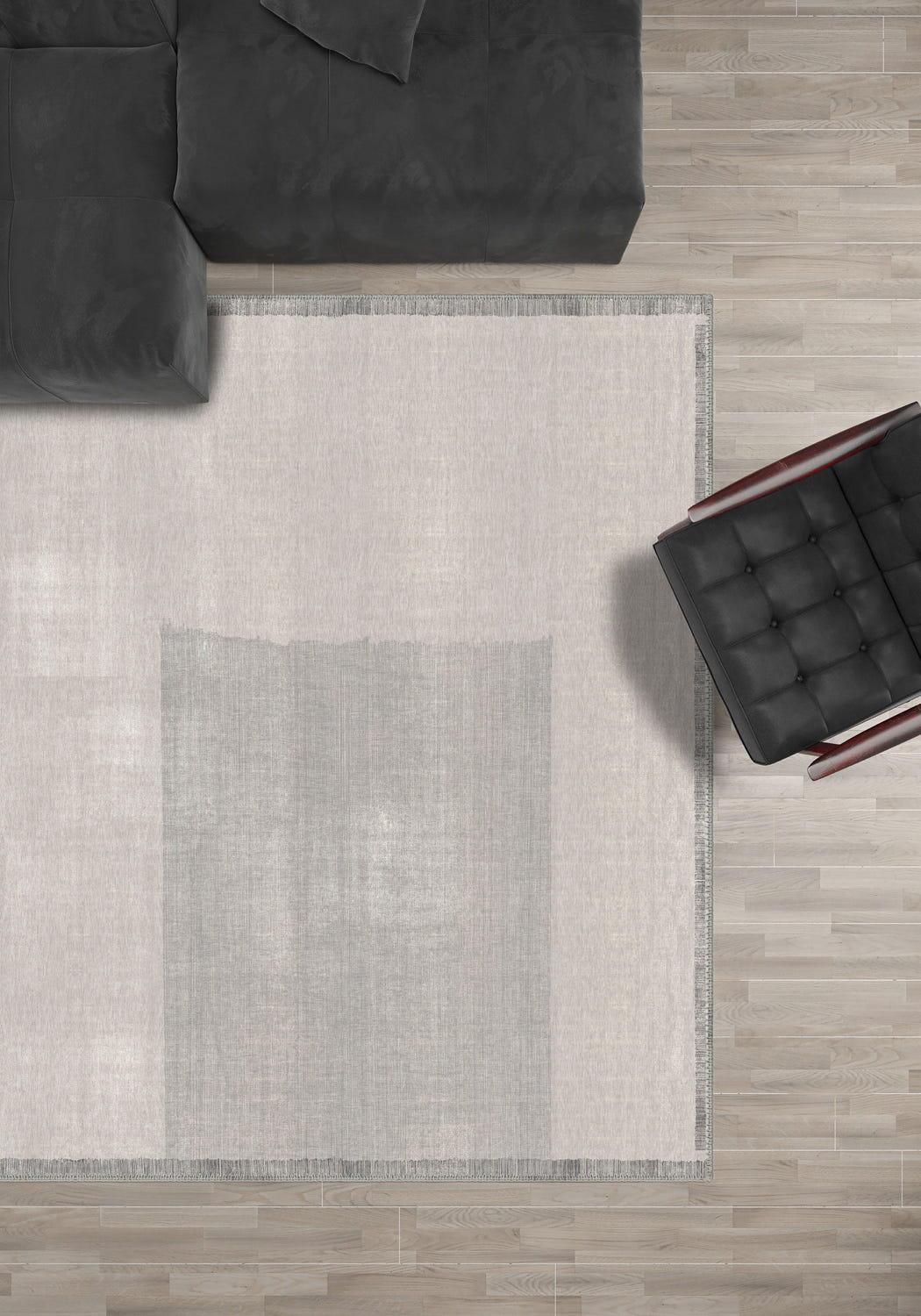 Aisling Grey Washable Rug