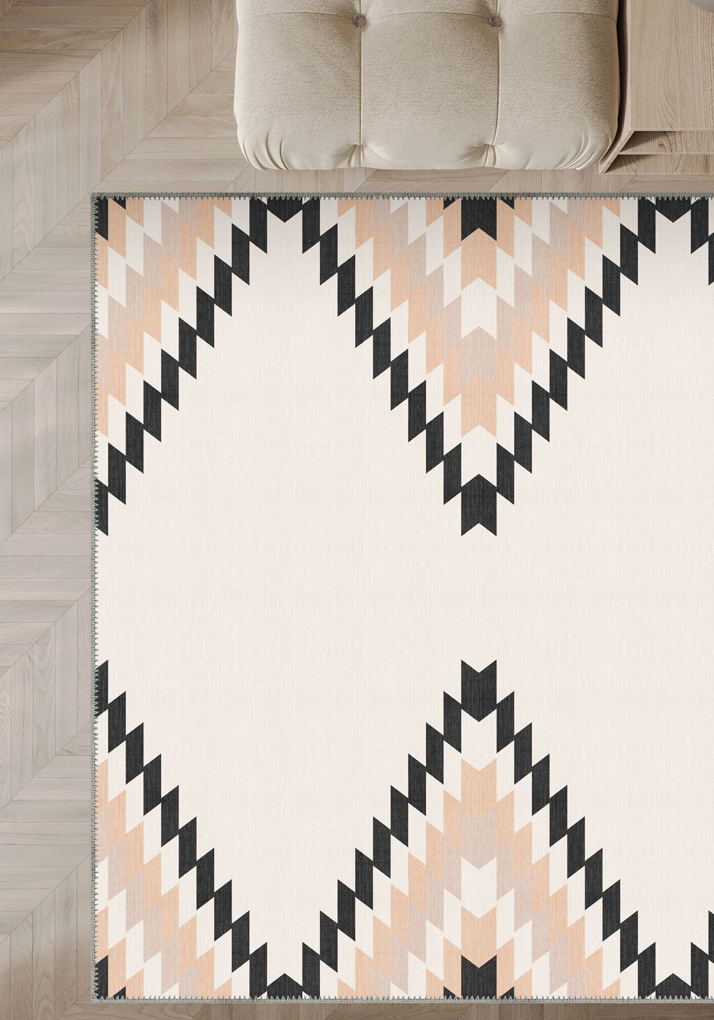 Cadmus Cream Washable Rug