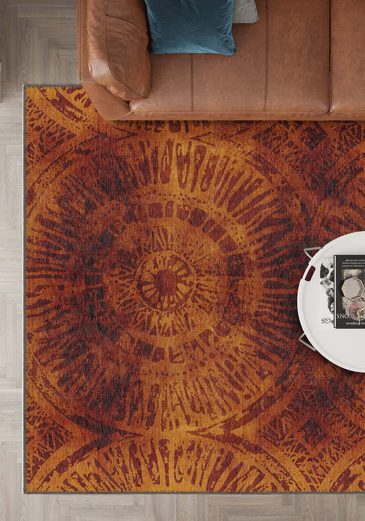 Darielle Brown Boho Rug