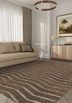 Alice Brown Modern Washable Rug