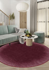 Madison Washable Burgundy Rug