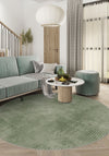 Oliver Modern Sage Green Rug