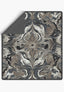 Brynn Grey Abstract Blanket