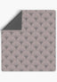 Addison Pink Grey Art Deco Blanket
