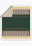Quillon Green Checkered Blanket