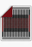 Quillon Red Checkered Blanket