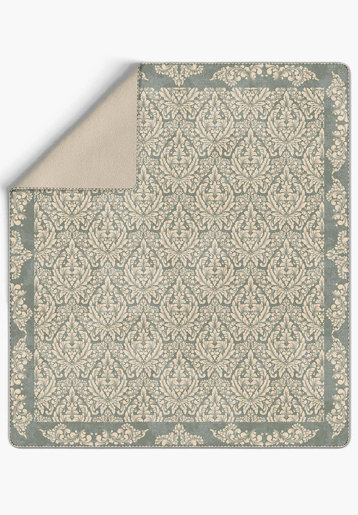 Odessa Sage Green Throw Blanket
