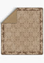 Odessa Brown Bed Throw Blanket