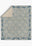 Odessa Cream Blue Blanket Throw