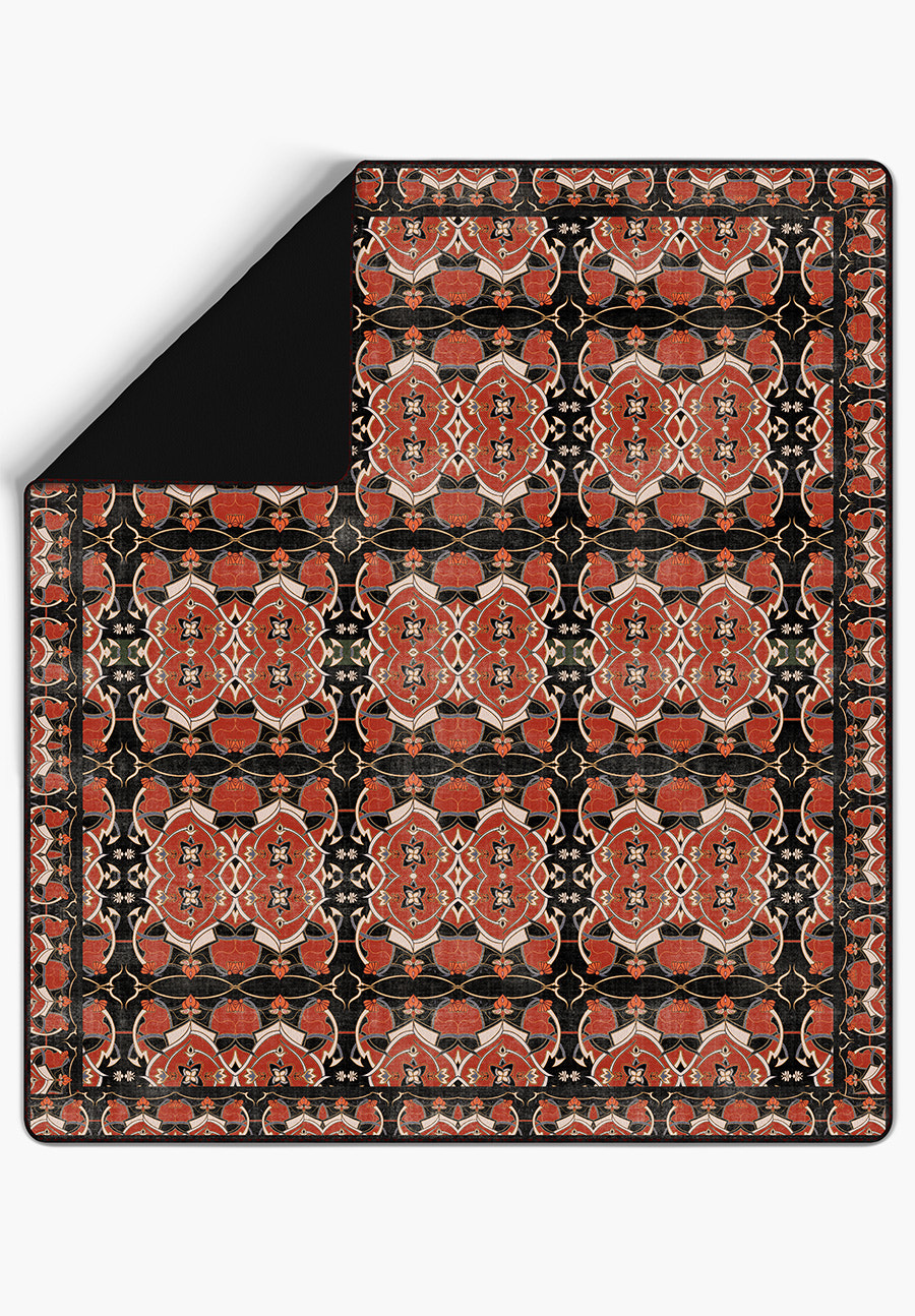 Azar Coral Throw Blanket