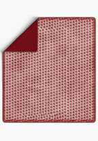 Perrin Polka Dot Red Blanket