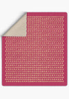 Thalia Pink Blanket Throw