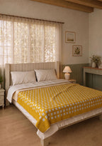 Thalia Yellow Soft Blanket