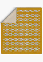 Thalia Yellow Soft Blanket