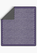Thalia Purple Blanket Throw