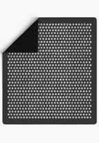 Thalia Dark Gray Blanket Throw
