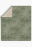 Oliver Sage Green Throw Blanket