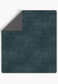 Oliver Teal Throw Blanket