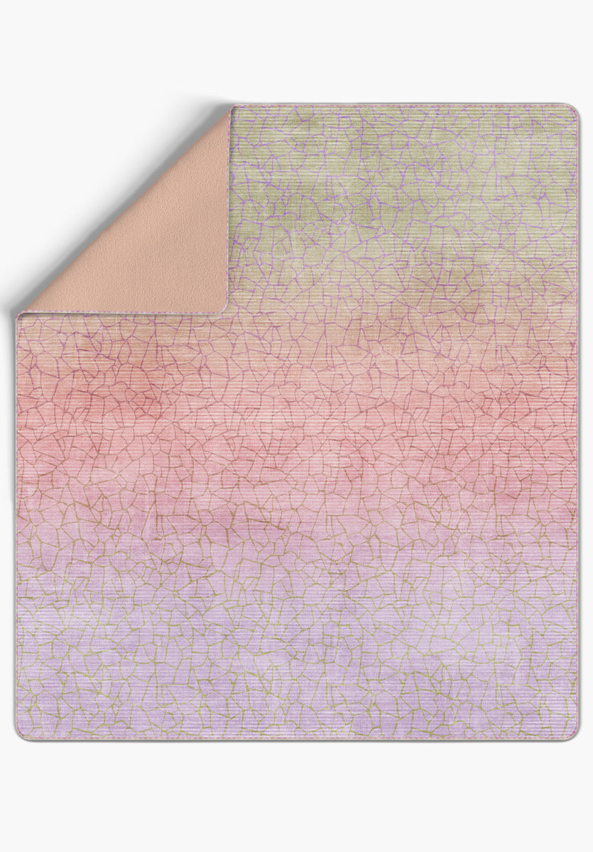 Wesley Blush Pink Blanket