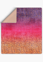 Wesley Pink Orange Blanket