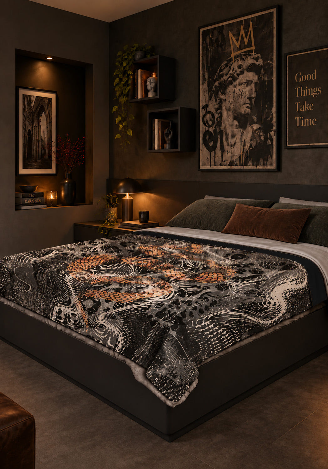 Nyra Animal Print Blanket