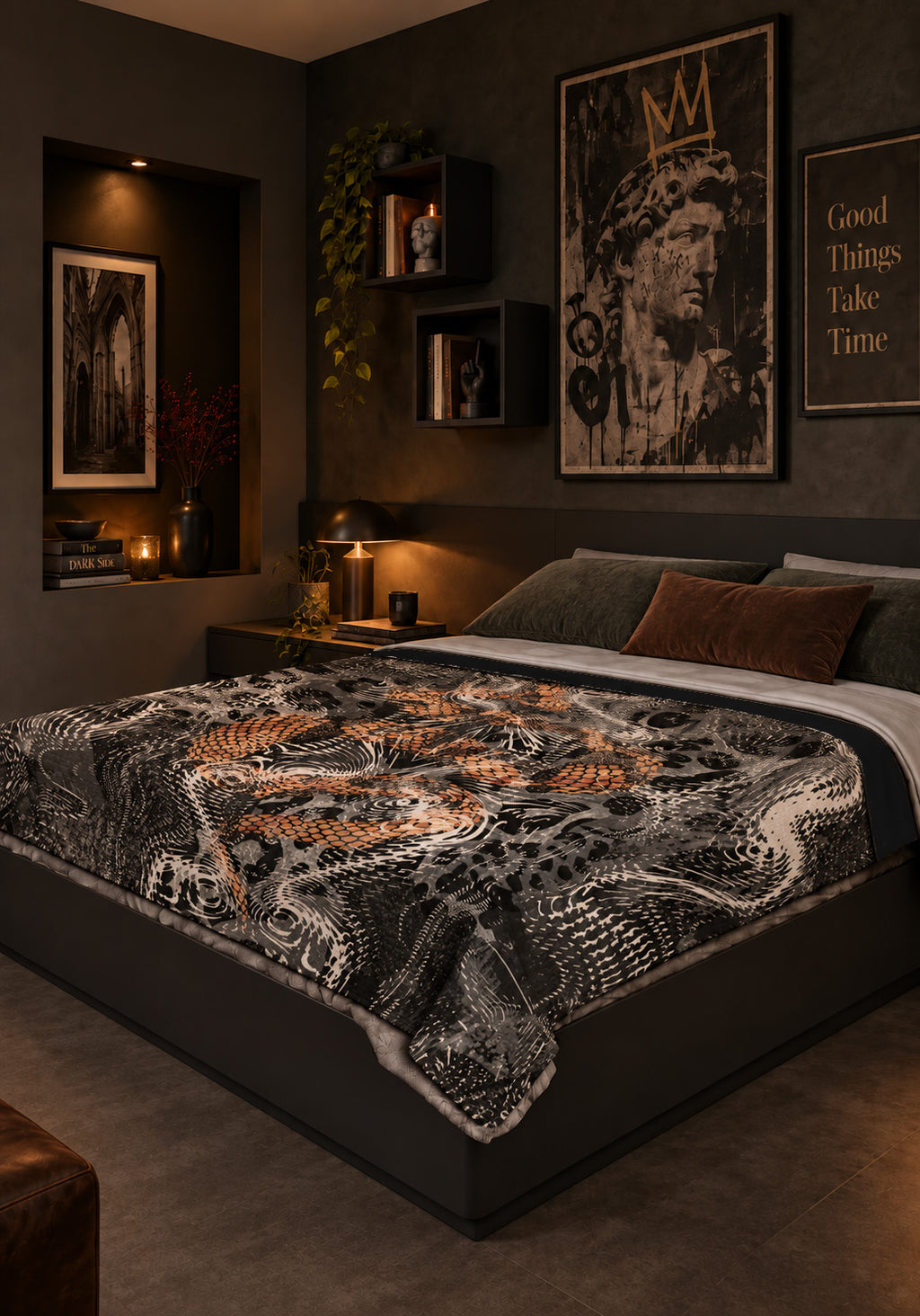 Nyra Animal Print Blanket