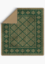 Rhean Green Celtic Blanket