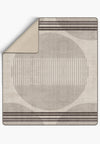 Nathan Geometric Cream Blanket