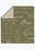 Emeric Olive Green Blanket