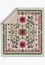 Maribel Colorful Floral Blanket