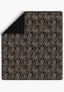 Elena Black Paisley Blanket