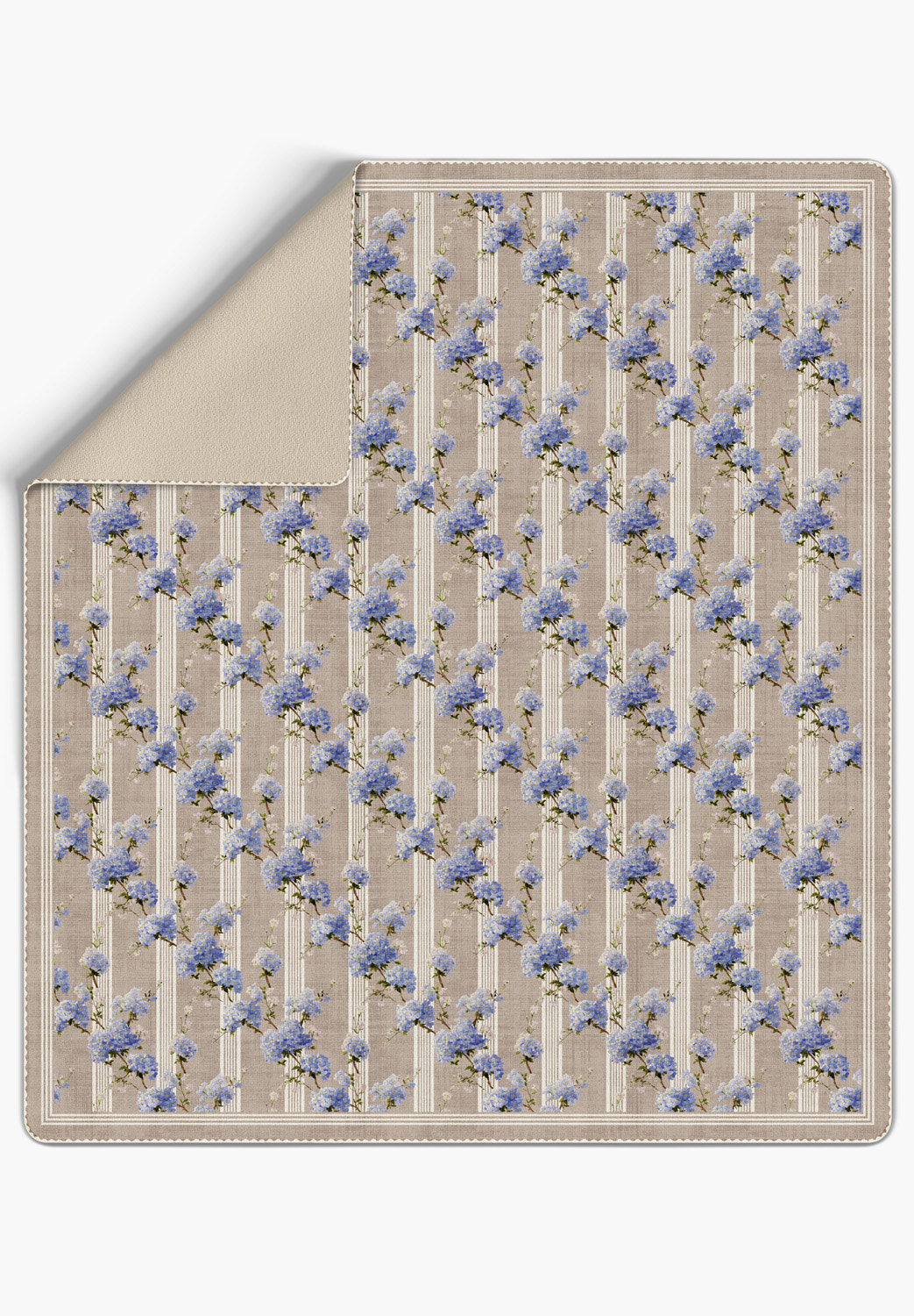 Celine Beige Lavender Blanket Bedspread