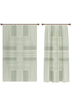 Charles Sage Green Curtain